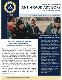 Thumbnail of the front cover of Anti Fraud Advisory, volume 6