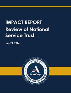 Cover Image for Impact Report on Trust